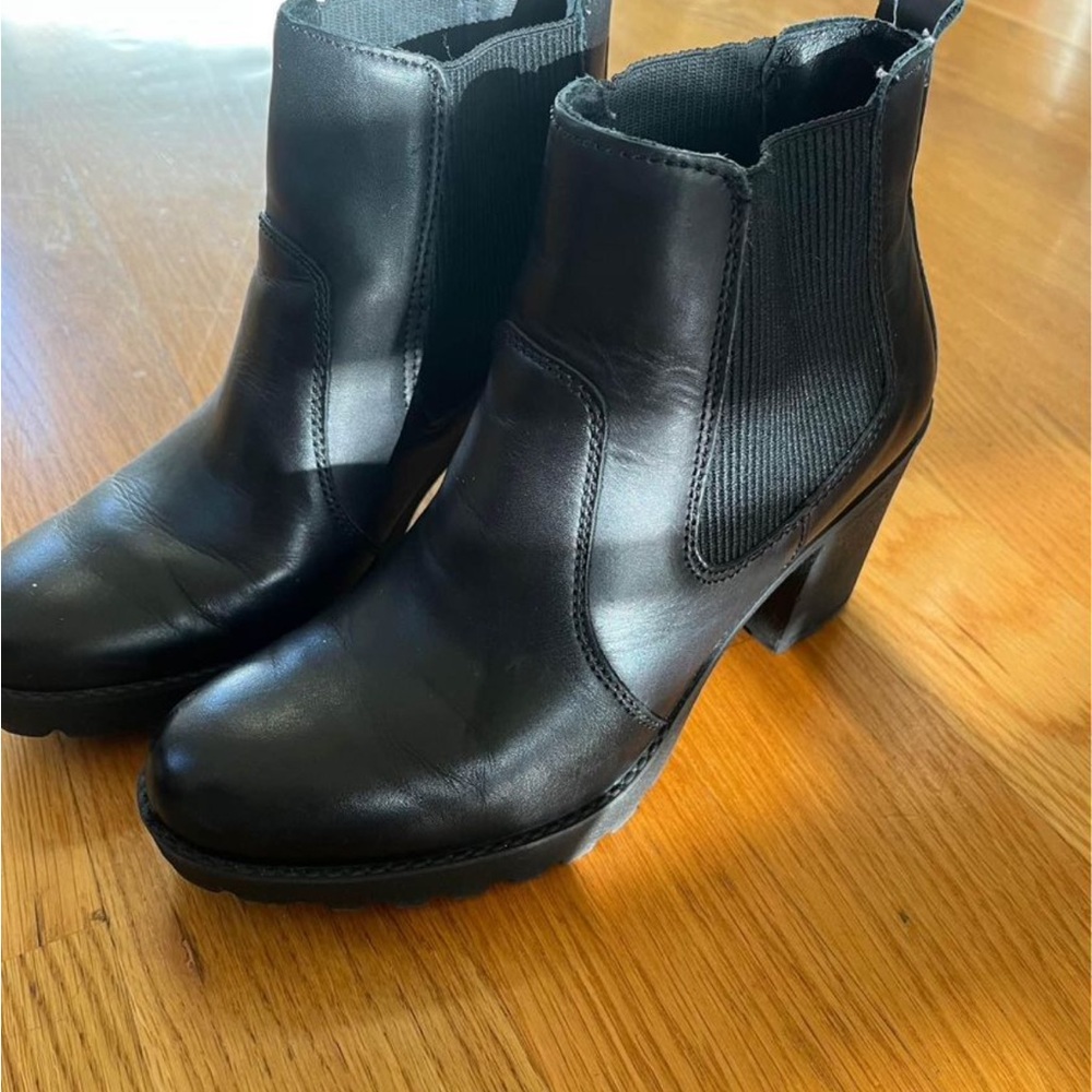 Platform booties